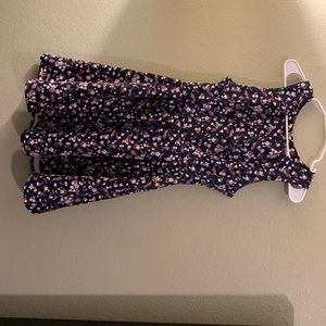 Juniors floral print dress